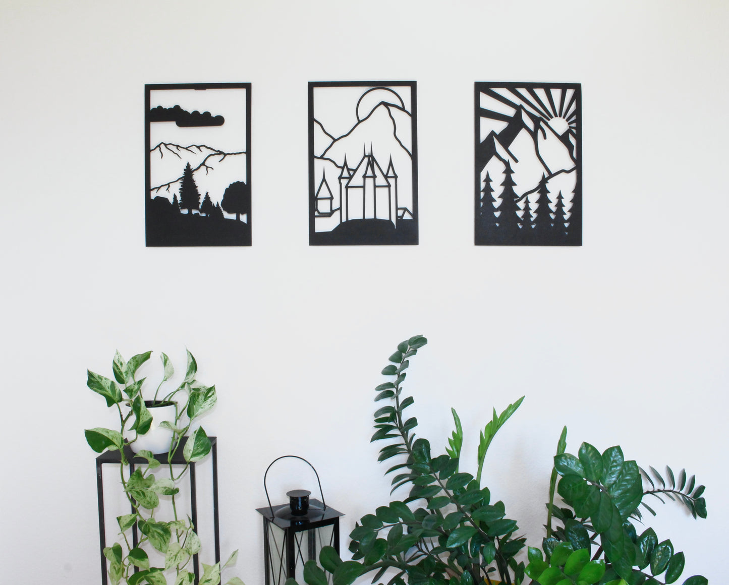 Mountains and Trees