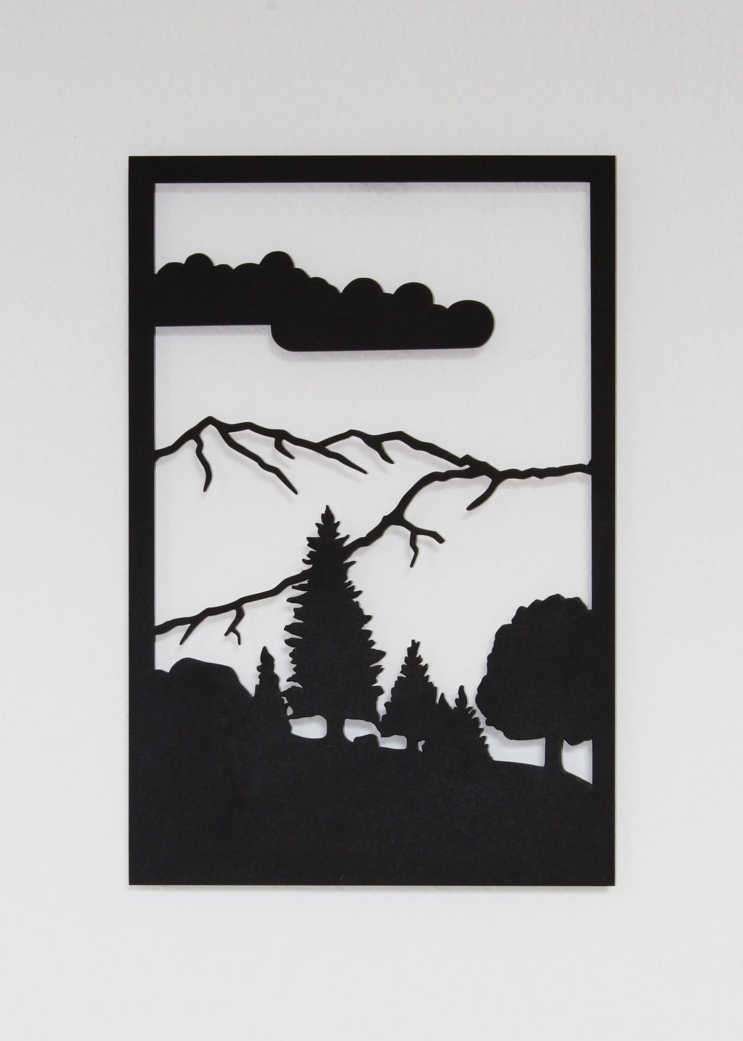 Mountains and Trees